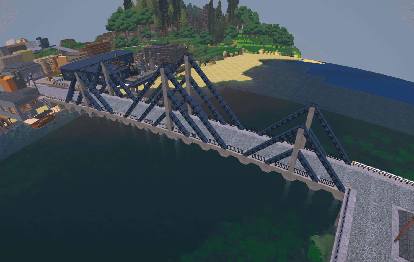 La zone industrielle et son pont — vue 5